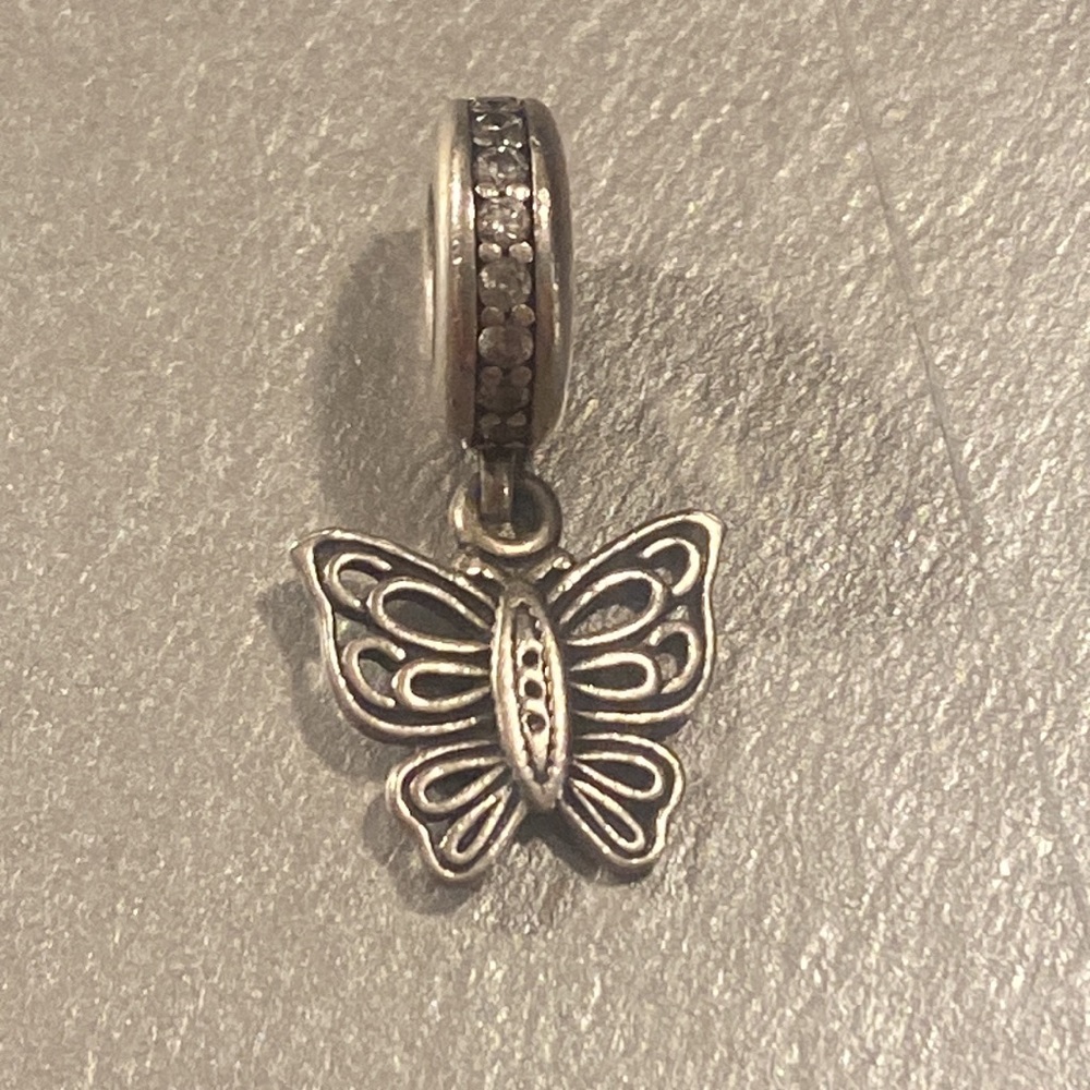 Pandora bracelet butterfly charm